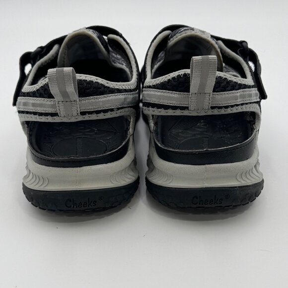 Cheeks Womens Energy Pad Sport Sandals Size 9W Tony Little Reflective Shoes - Picture 3 of 11
